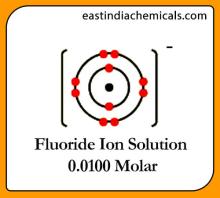 Fluoride Ion Solution 0.0100 Molar